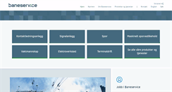 Desktop Screenshot of baneservice.no